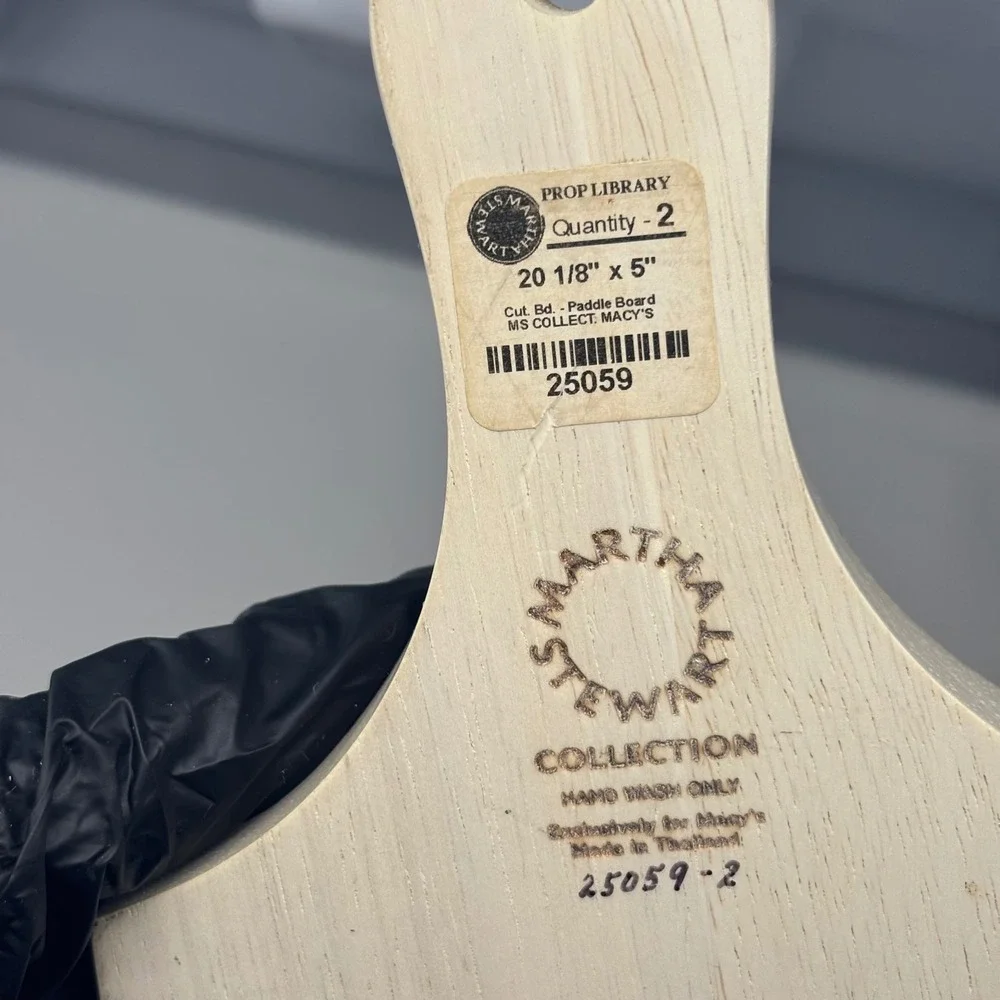 Martha Stewart Collection Beer Flight Paddle Board‎ Wood Farmhouse